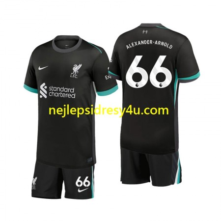 Fotbalový Dres Liverpool Alexander-Arnold 66 Dětské Venkovní 2024/25